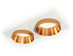 Ambrella Комплект встраиваемого светильника XC6525024 SWH/PYG белый песок/золото желтое полированное MR16 GU5.3 (C6525, N6134) XC6525024 - фото 114949