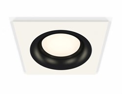 Ambrella Комплект встраиваемого светильника XC7631002 SWH/PBK белый песок/черный полированный MR16 GU5.3 (C7631, N7011) XC7631002 - фото 114988