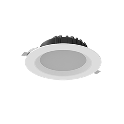 Varton Светодиодный светильник DL-01 круглый встраиваемый 190x70 мм 16 Вт 4000 K IP54/20 RAL9010 белый матовый аварийный автономный постоянного действ V1-R0-00083-10A00-4401640 - фото 115002