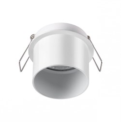 Novotech 370936 SPOT NT22 белый Встраиваемый светильник IP20 GU10 50W 220V BUTT 370936 - фото 115083