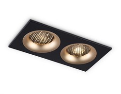 Ambrella Светильник встраиваемый TN102735/2 BK/GD черный/золото GU5.3 175*92*23 TN102735 - фото 115172