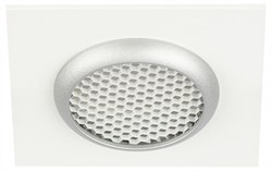 Встраиваемый светильник алюминиевый ЭРА KL110 WH/SL MR16 GU5.3 белый/серебро матовый Б0061532 - фото 115216