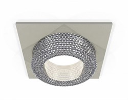 Ambrella Комплект встраиваемого светильника XC7633020 SGR/CL серый песок/прозрачный MR16 GU5.3 (C7633, N7191) XC7633020 - фото 115315