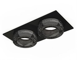 Ambrella Комплект встраиваемого светильника XC7636021 SBK/BK черный песок/тонированный MR16 GU5.3 (C7636, N7192) XC7636021 - фото 115395