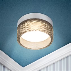 ЭРА Встраиваемый светильник под лампу GX53 ЭРА DK97 CH/BK хром черный Б0057462 - фото 115417