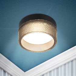 ЭРА Встраиваемый светильник под лампу GX53 ЭРА DK97 BK/BK черный Б0057459 - фото 115428