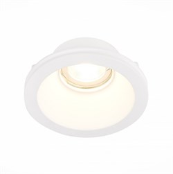 ST Luce ST254.308.01 Св-к встр. из гипса белый GU10 1*50W  IP20 D120xH50 180-240V Без ламп ST254.308.01 - фото 115472