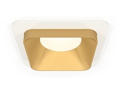 Ambrella Комплект встраиваемого светильника XC7901004 SWH/SGD белый песок/золото песок MR16 GU5.3 (C7901, N7704) XC7901004 - фото 115503