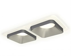 Ambrella Комплект встраиваемого светильника XC7905003 SWH/SSL белый песок/серебро песок MR16 GU5.3 (C7905, N7703) XC7905003 - фото 115653