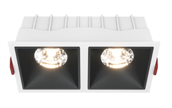 Maytoni Встраиваемый светильник Alfa LED 3000K 2x15Вт 36° Dim Triac DL043-02-15W3K-D-SQ-WB - фото 115724