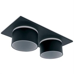 Ambrella Встраиваемый точечный светильник TN331/2 SBK черный песок GU5.3 182*92*60 TN331 - фото 115764