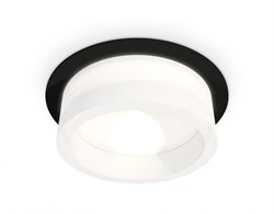 Ambrella Комплект встраиваемого светильника XC8051015 SBK/FR черный песок/белый матовый GX53 (C8051, N8401) XC8051015 - фото 115898