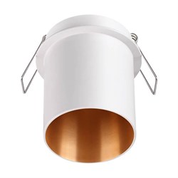 Novotech 370434 NT19 130 белый Встраиваемый светильник IP20 GU10 50W 220V BUTT 370434 - фото 115924