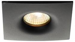 Встраиваемый светильник алюминиевый KL104 BK MR16 GU5.3 черный Б0059794 pe748855 - фото 115934