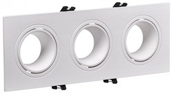 Светильник 4103 встраиваемый 3хMR16 квадрат пласт. бел. LT-UVB0-4103-GU05-3-K01 pe654776 - фото 115967