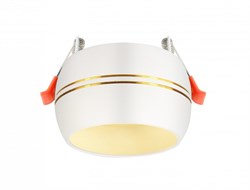 Встраиваемый светильник под лампу GX53 KL81 WH/GD белый/золото Б0049010 pe734478 - фото 115972