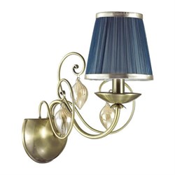 Odeon Light 3921/1W ODL18 529 бронза/ткань/стекло Бра IP20 E14 40W 220V NIAGARA 3921/1W - фото 117201