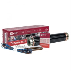 EKF PROxima Инфракрасный пленочный теплый пол 1980Вт 9м2 ширина 0,5 метра Ik-220-1980/0,5-9 - фото 117601