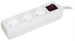 IEK Удлинитель У3К-выкл. 3 места 2Р/5метров 2х0.75мм2 10А/250 WYP10-06-03-05-K-N - фото 118131