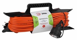 ЭРА UFx-1-2x0.75-30m-IP44 Удлинитель силовой на рамке б/з 1 гн 30м ПВС 2x0.75 Б0046822 - фото 118165