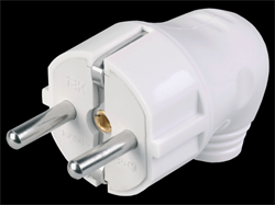 IEK ВПу11-01-Ст Вилка разборная угловая с з/к 16А белая EVP11-16-01-K01 - фото 118184