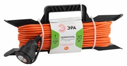 ЭРА UFx-1-2x1.0-20m-IP44 Удлинитель силовой на рамке б/з 1 гн 20м ПВС 2х1 Б0043040 - фото 118245