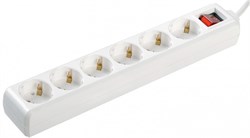 IEK Удлинитель У06К-выкл. 6 мест 2Р+PЕ/5метров 3х1мм2 16А/250 WYP10-16-06-05-ZK-N - фото 118347