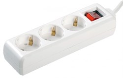 IEK Удлинитель У03К-выкл. 3 места 2Р+PЕ/1,5 метра 3х1мм2 16А/250 WYP10-16-03-01-ZK-17 - фото 118348