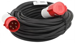 ЭРА Удлинитель силовой ЭРА IND380-U-1e-5x2,5-20m-IP44 на 380В в бухте 1 розетка CEE 5P 20м КГ 5х2,5 32A IP44 Б0057294 - фото 118404