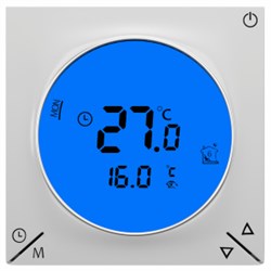 GRANDEKS Терморегулятор 11H программируемый белый 16А G 11 H - фото 118500