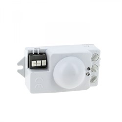 EKF PROxima Микроволновый датчик движения бел. 1200Вт 360гр. до 20м IP20 MW-700 dd-mw-700 - фото 118533