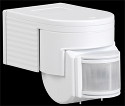 IEK Датчик движения ДД 012 белый, макс. нагрузка 1100Вт, угол обзора 180град., дальность 12м, IP44 LDD10-012-1100-001 - фото 118557