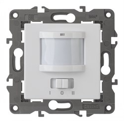 ЭРА 14-4103-01 Elegance белый датчик движения 2-проводной, 180-240В, 200Вт Б0034352 - фото 118595