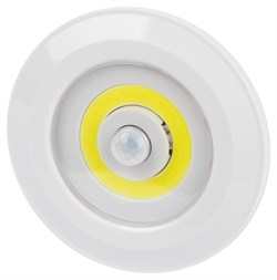 ЭРА Светодиодный фонарь подсветка SB-804 пушлайт с датчиком движения 3W COB 3хAAA Б0054039 - фото 118628