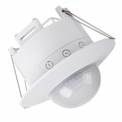 Датчик движения точечный ДДТ 01, 360°,2000Вт,10-2000Лк, 2-20 м,10-420 сек Rexant 11-9206 - фото 118675