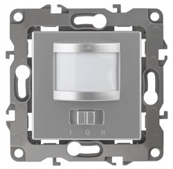 ЭРА 12-4103-03 датчик движения 2-проводной, 180-240В, 200Вт, IP20, 12, Алюминий Б0031253 - фото 118750