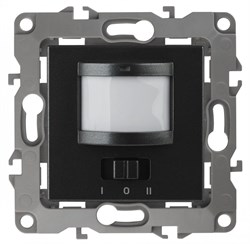 ЭРА 12-4103-05 датчик движения 2-проводной, 180-240В, 200Вт, IP20, 12, антрацит Б0031255 - фото 118753