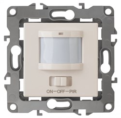 ЭРА 12-4104-02 датчик движения 3-проводной, 180-240В, 400Вт, IP20, 12, слоновая кость Б0031262 - фото 118761