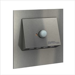 Zamel Светильник NAVI Сталь/Нейтр.бел. в монт.коробку, 230V AC с датчиком движения 11-226-27 - фото 118820