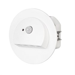 Zamel Светильник RUBI Белый/Тепл.бел. в монт.коробку, 230V AC с датчиком движения 09-226-52 - фото 118862