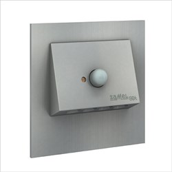 Zamel Светильник NAVI Алюминий/Нейтр.бел. в монт.коробку, 230V AC с датчиком движения 11-226-17 - фото 119534