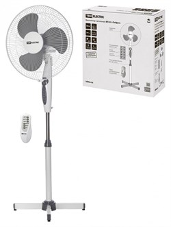 TDM Вент. напол, ВП-03 Тайфун" H1,25 м, D40 см, 40 Вт, 230 В, пульт ДУ, таймер, серый, 1 шт/короб" SQ2701-0007 - фото 119686