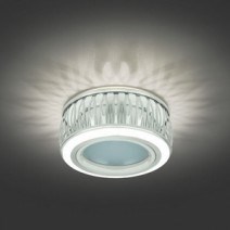 Светильник Gauss Backlight BL094 Кругл. Белый/Белый, Gu5.3, 3W, LED 3000K 1/30 - фото 12069