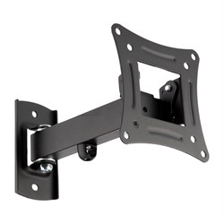 Кронштейн для телевизора 10"-27" дюймов, наклонно-поворотный одно колено серия HOME Rexant 38-0053 - фото 122314