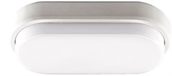 Jazzway Светильник LED накладной PBH-PC2-OA 8W 640Lm 4000K овал белый 100х200х55mm - фото 13547