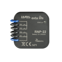 Zamel Exta Life 4-канальный передатчик с батарейным питанием - фото 27007