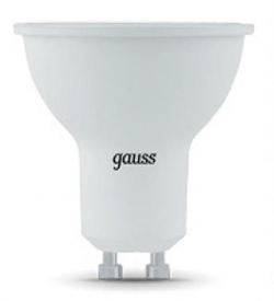 Gauss Лампа MR16 7W 600lm 3000K GU10 LED 101506107 - фото 34021