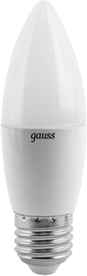 Gauss Лампа Свеча 6.5W 550lm 4100К E27 LED 103102207 - фото 34192