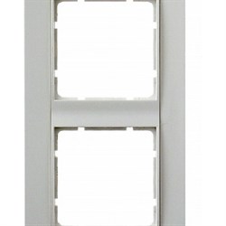 Рамка 4-поста вертикальная, Berker B.1 цвет: Белый , матовый 10141909 - фото 3701