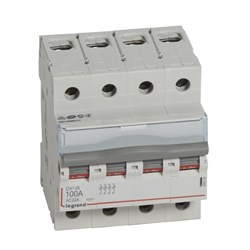 Выключатель-разъединитель DX3 4П 100A 400В - фото 41202